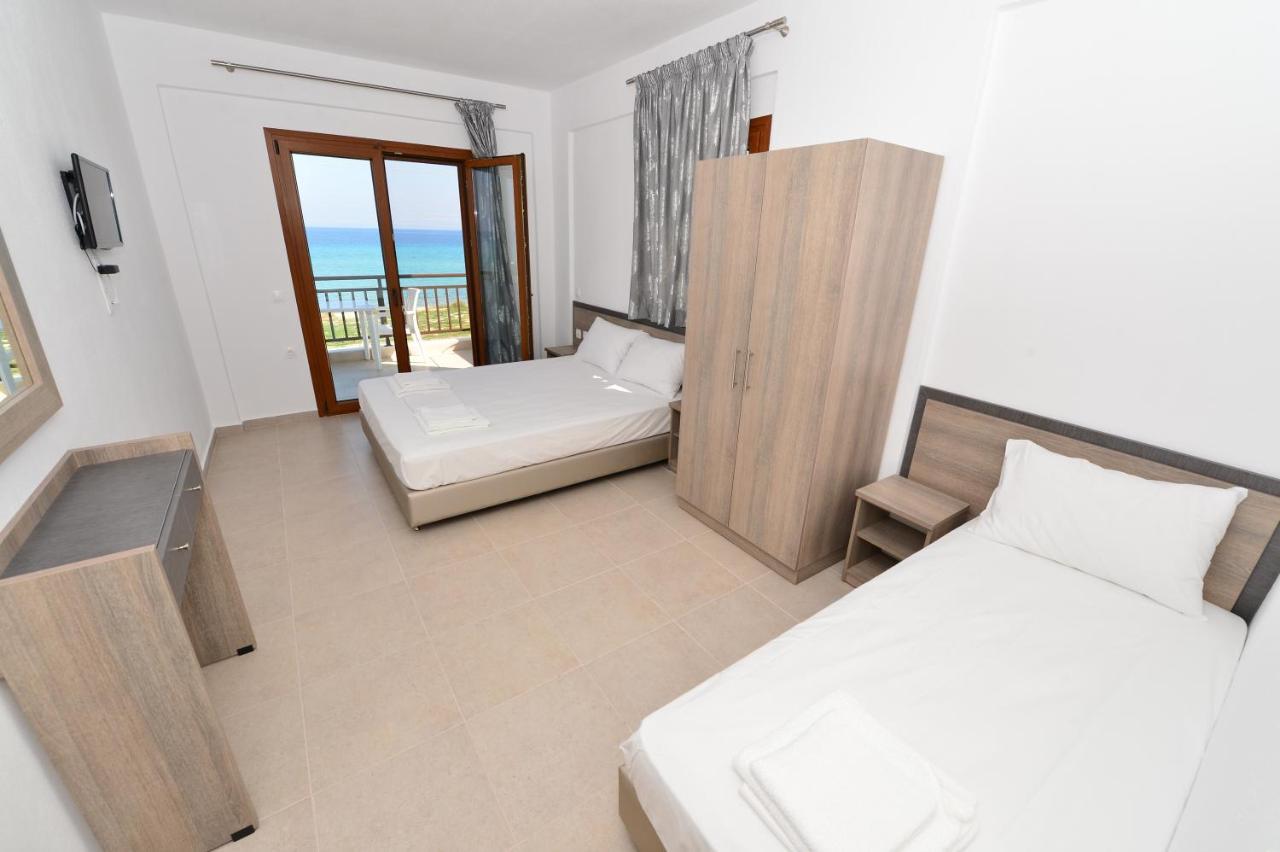 Skentos Apartments Sea View Polychrono Dış mekan fotoğraf